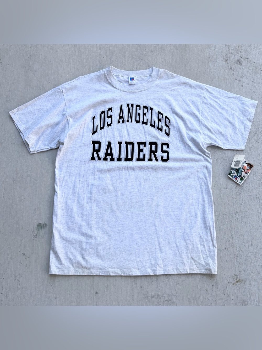 Vintage Los Angeles Raiders T Shirt 80s Deadstock Russell Athletic XXL USA